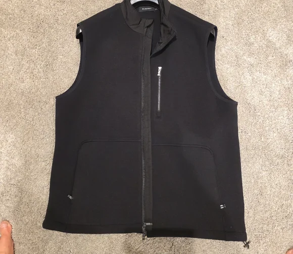 Bugatchi Black Men's Vest - Picture 1 of 7